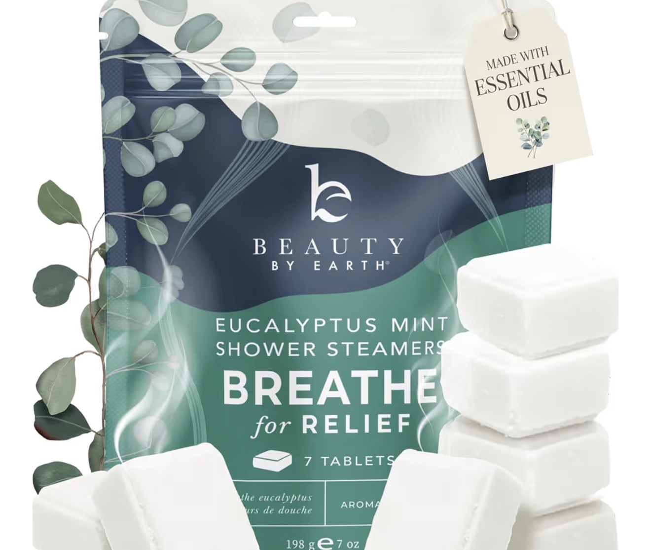 Shower Steamers with clean ingredients 